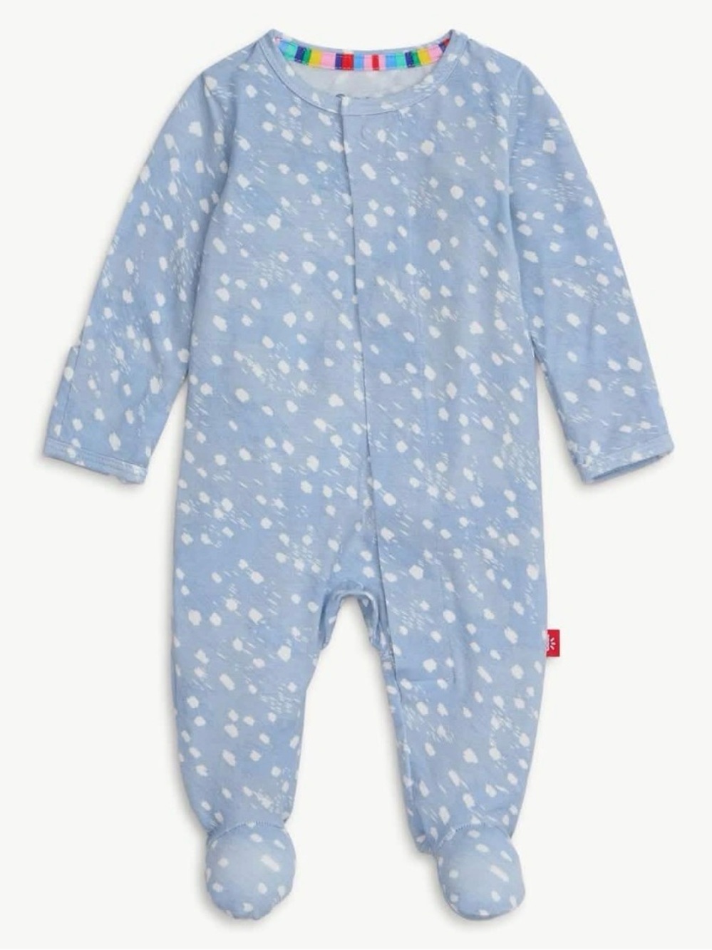 Magnetic Me “Blue Doeskin” Footie